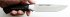 Нож Лиса (сталь Х12МФ, граб) цельнометаллический в руке