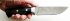 Нож Тигр (сталь Х12МФ, граб) цельнометаллический в руке