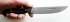 Нож R006 Финский (булатная сталь, граб) цельнометаллический