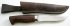 Нож НР2 Полярник (сталь ЭИ-107, береза мореная)