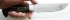 Нож Оборотень (сталь Х12МФ, венге, дюраль) цельнометаллический в руке