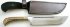 Нож Бахарман (сталь Х12МФ, зебрано) цельнометаллический с ножнами