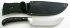 Нож Бахарман малый (сталь Х12МФ, граб) цельнометаллический с ножнами