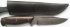 Нож Классика-1 (дамаск, венге) цельнометаллический с ножнами