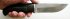 Нож Егерь (сталь Х12МФ, граб, кожа) в руке