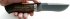 Нож Глухарь (быстрорежущая сталь Р12, венге) в руке