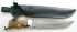 Нож V006 (булатная сталь, каштан, дюраль)