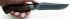 Нож ПН-03 (быстрорежущая сталь Р12, венге) в руке