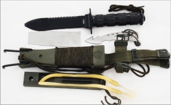 Нож для выживания Pirat HK5696, подробнее