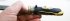 Нож айкути Сайонара (торцевой дамаск, дерево, кожа ската, серебрение, золочение) авторский