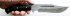 Нож Баярд (дамаск, венге) цельнометаллический в руке