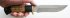 Нож Таежный-2 (булатная сталь, граб, береста)