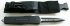 Нож автоматический Microtech Combat Troodon A174 (spear-point double serrated, black) реплика