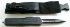 Нож автоматический Microtech Combat Troodon A174 (spear-point serrated, black) реплика