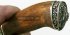 Нож Перун (сталь D2, кавказский орех, мельхиор) в руке