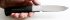 Нож складной Ласка-М (сталь 95х18, граб) в руке