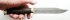 Нож Щука (реплика НР-40, дамаск, венге, латунь) в руке