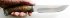Нож Клык (сталь Х12МФ, кап клёна, мельхиор)  в руке