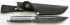 Нож Танкист (дамасская сталь, древесина, проволока, латунь, серебрение) авторский с ножнами