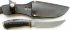 Нож 076 (легированный булат, венге, бронза)