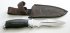 Нож Н21А (сталь ЭИ-107, кожа, дюраль)