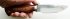 Нож Лось (сталь 95х18, бубинго) в руке