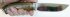 Нож Перун (сталь Х12МФ, кавказский орех, мельхиор) в руке