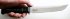 Нож Senpai (сталь AUS-8, black handle, black sheath) Satin в руке