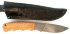 Нож Скинер цельнометаллический (литой булат, палисандр)