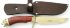 Нож Газель (сталь 65х13, падук, латунь литье) с ножнами