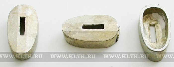 Оковка гладкая 3-3 (мельхиор)