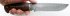 Нож МТ-104 (дамаск, карельская береза) в руке