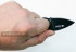 Нож Amigo Z (сталь AUS-8) Black в руке