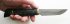 Нож Грибник-3 (булатная сталь, граб резной)