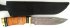 Нож Классика-1 (дамаск, береста, латунь) с ножнами