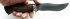 Нож Турист-4 (быстрорежущая сталь Р12, венге) в руке