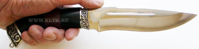 Нож Скинер (сталь Х12Ф1, граб, амарант, мельхиор)