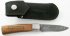 Нож складной Лиса-1 (дамаск, орех) с чехлом
