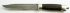 Нож Р-2 (дамасская сталь, венге, мельхиор)