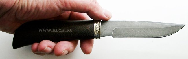 Нож Грибник (сталь Х12МФ ковка, венге)