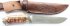 Нож Клык (сталь ELMAX Uddeholm, карельская береза, мельхиор)