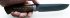 Нож ПН-08 (быстрорежущая сталь Р12, венге) в руке