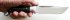 Нож Коршун (сталь Х12МФ, граб, дюраль) цельнометаллический в руке