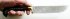 Нож Барахман (дамасская сталь, граб)