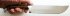 Нож Бахарман (сталь Х12МФ, зебрано) цельнометаллический в руке