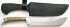 Нож Бахарман (сталь Х12МФ, зебрано) цельнометаллический с ножнами