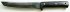 Нож МТ-12 Танто (сталь 65Г, граб) цельнометаллический
