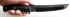 Нож МТ-12 Танто (сталь 65Г, граб) цельнометаллический в руке