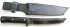 Нож МТ-12 Танто (сталь 65Г, граб) цельнометаллический с ножнами