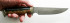 Нож Газель (нержавеющий булат, карельская береза, композит, мельхиор)